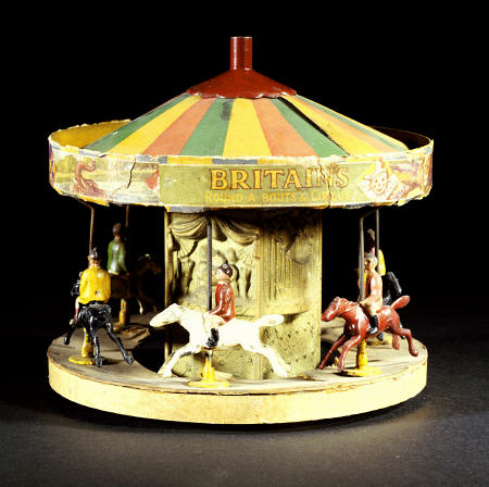 A Rare Model Fairground Carousel from 
