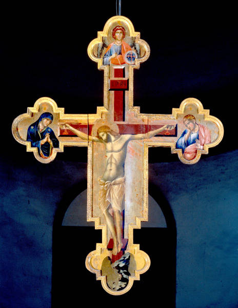 Paolo Veneziano / Crucifix / Paint./ C14 from 