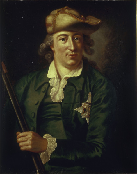 Steuben , portrait by contemporary artis from 