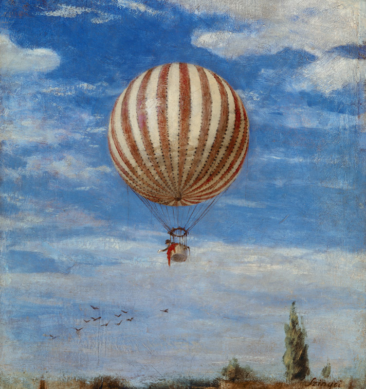 Hot Air Balloon from Pál Szinyei-Merse