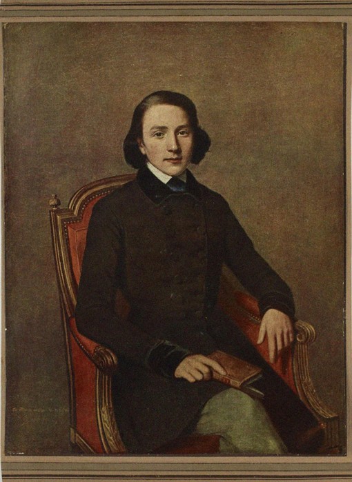 Portrait of Victor Hugo (1802-1885) from Paul Gavarni