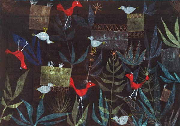 Bird garden from Paul Klee
