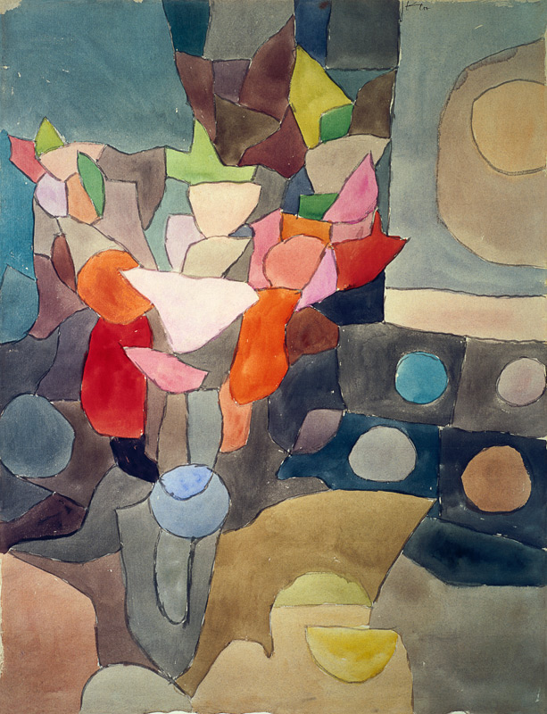 Gladioli quiet life from Paul Klee