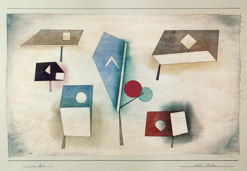Sechs Arten, 1930, from Paul Klee