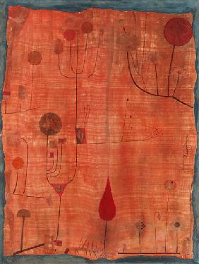 Fruits on red (or: The handkerchief of the violinist) 1930