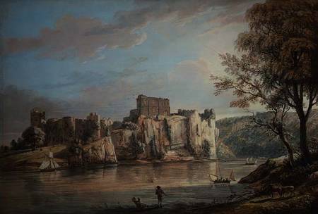Chepstow Castle from Paul Sandby
