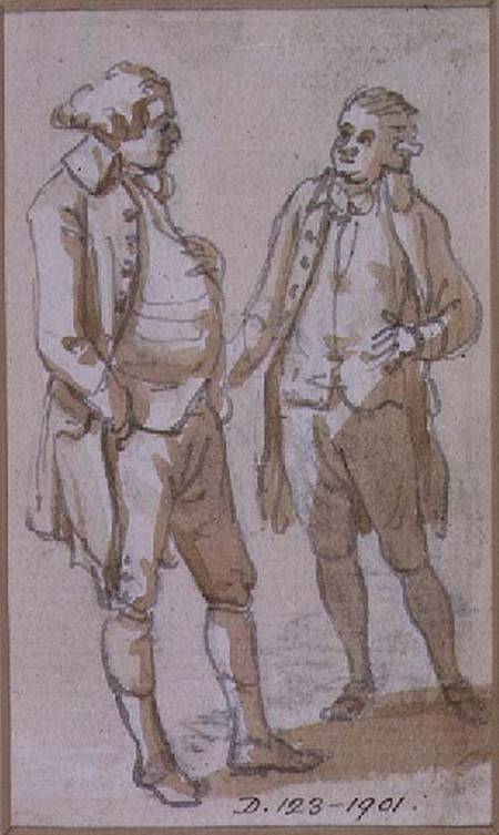 A Costume Study from Paul Sandby