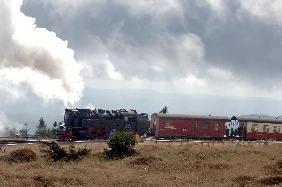 Die Harzer Schmalspurbahn fährt zum Brocken