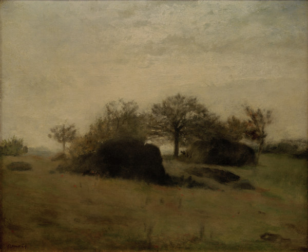 A.Renoir, Landschaft bei Fontainebleau from Pierre-Auguste Renoir