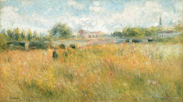 Renoir / Landscape at the Seine / 1879 from Pierre-Auguste Renoir