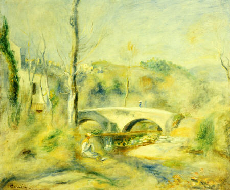 Landscape With Bridge from Pierre-Auguste Renoir