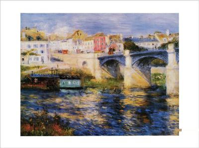 Image: Pierre-Auguste Renoir - Le pont a Chatu  - (REN-702)