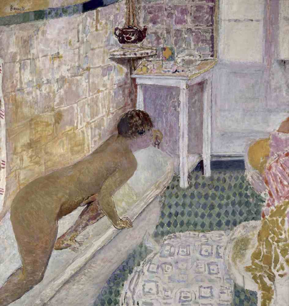 Leaving the Bath from Pierre Bonnard