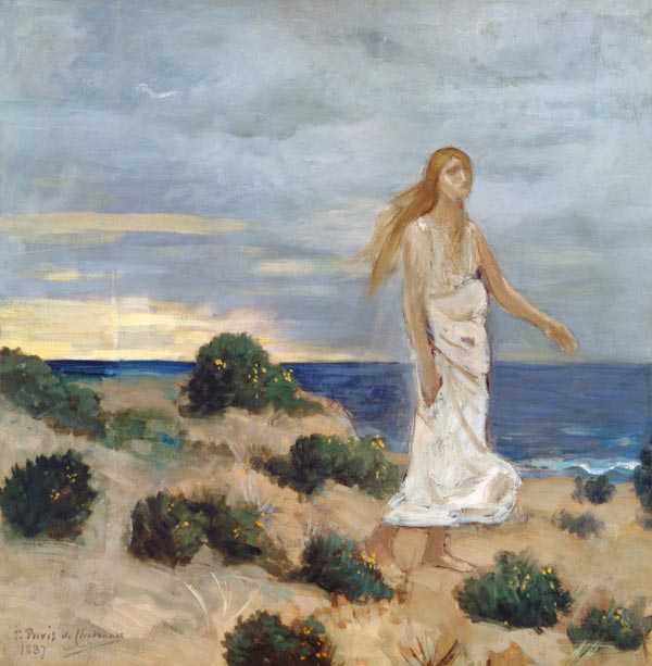 Woman by the Sea from Pierre-Cécile Puvis de Chavannes