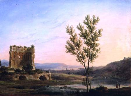 View of the Outskirts of Rome from Pierre Henri de Valenciennes