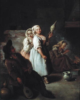 The Spinner from Pietro Longhi