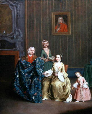 The Tailor, 1742-43 (oil on canvas) from Pietro Longhi