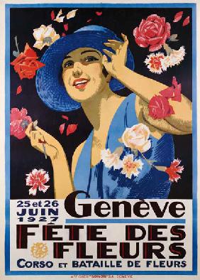 Genf, Festival of flowers  1927