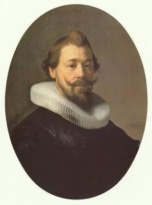 Young man with half beard from Rembrandt van Rijn
