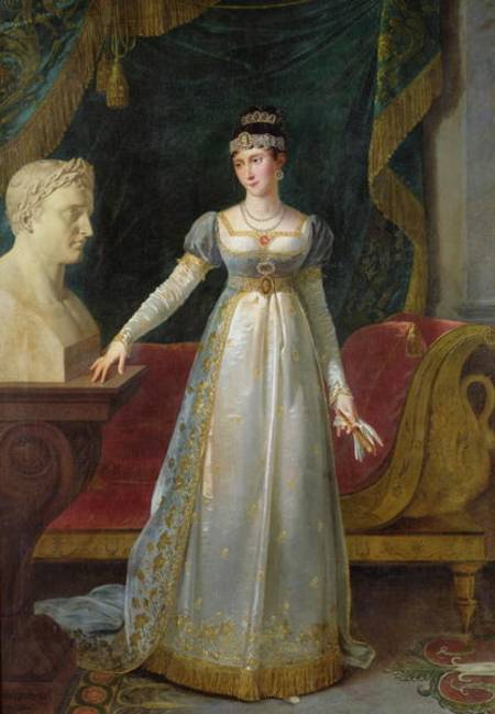 Marie Pauline Bonaparte (1780-1825) Princess Borghese from Robert Lefevre