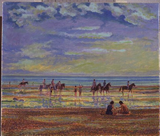Ponies on Ferring Beach  from Robert  Tyndall