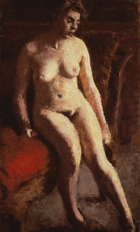 Seated Nude (oil on canvas)  from Roderic O'Conor