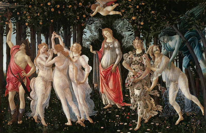 Allegory of Spring from Sandro Botticelli
