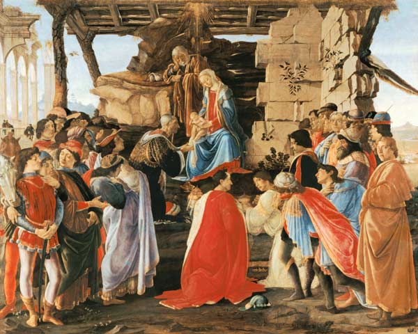 Adoration of Kings / Botticelli from Sandro Botticelli