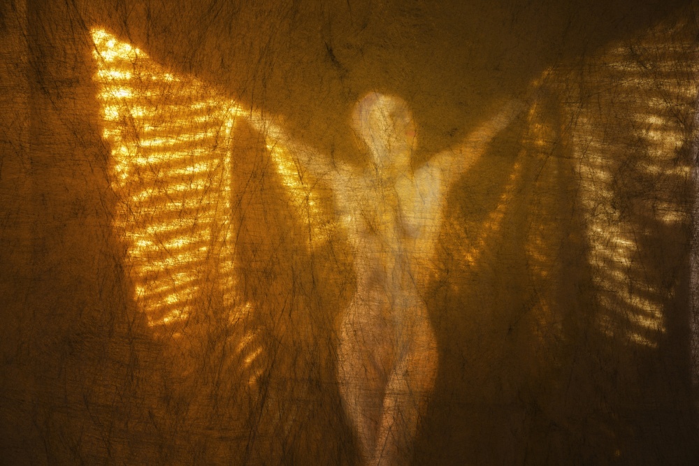 Angel Basking in the Light from Scott Michaels