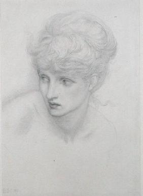 Study of a Girl's Head