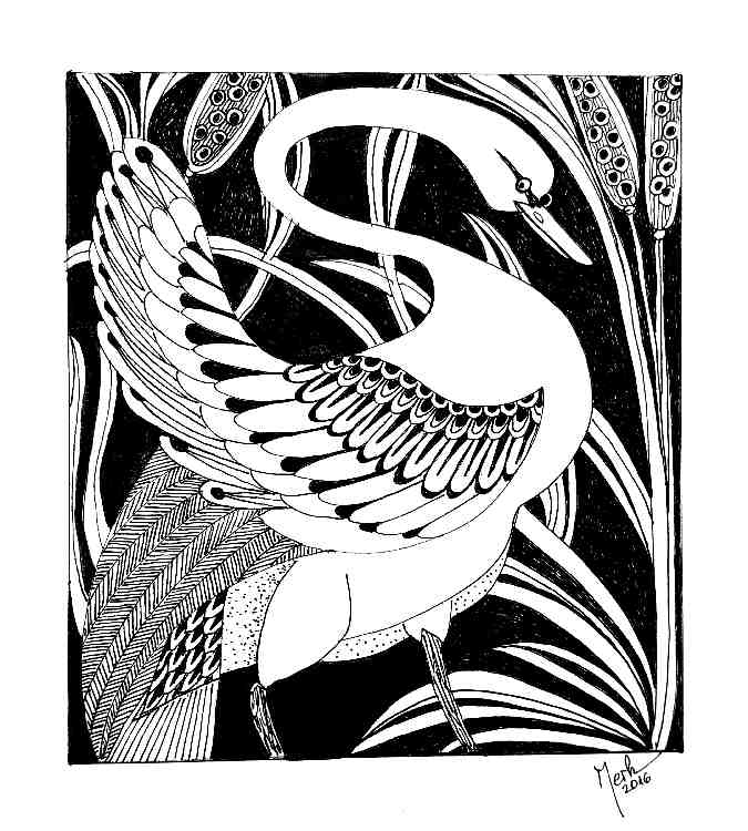 White Swan  from Brigitte Thonhauser-Merk