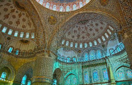 inside the mosque