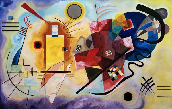 Yellow - Red - Blue from Wassily Kandinsky