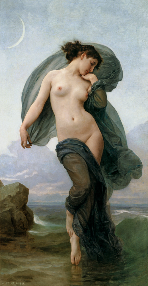 Evening mood from William Adolphe Bouguereau